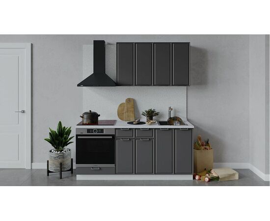 Кухонный гарнитур «Белладжио» длиной 180 см со шкафом НБ | Интернет магазин мебели и декора LifeDekor