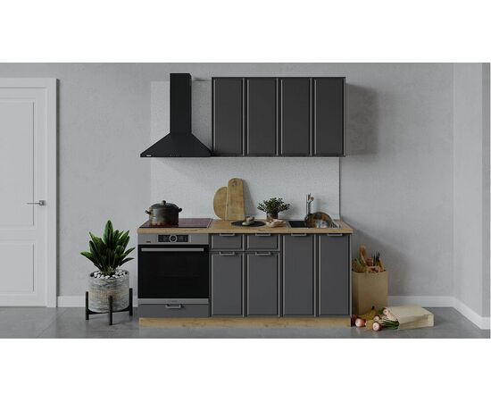 Кухонный гарнитур «Белладжио» длиной 180 см со шкафом НБ | Интернет магазин мебели и декора LifeDekor