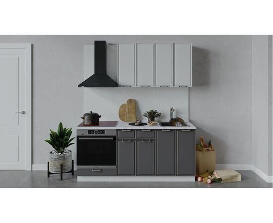 Кухонный гарнитур «Белладжио» длиной 180 см со шкафом НБ | Интернет магазин мебели и декора LifeDekor