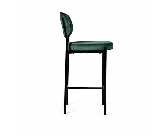 Стул полубарный Mason, бархат зеленый 19, изображение 5 | Интернет магазин мебели и декора LifeDekor