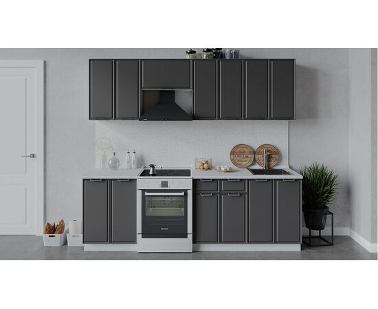 Кухонный гарнитур «Белладжио» длиной 240 см | Интернет магазин мебели и декора LifeDekor