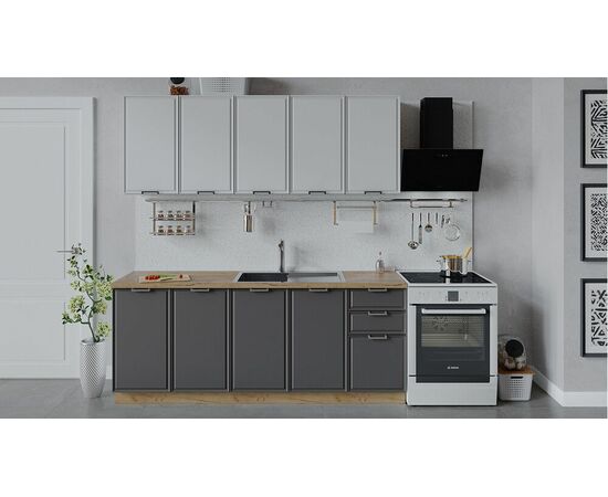 Кухонный гарнитур «Белладжио» длиной 200 см | Интернет магазин мебели и декора LifeDekor