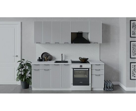 Кухонный гарнитур «Кимберли» длиной 220 см | Интернет магазин мебели и декора LifeDekor