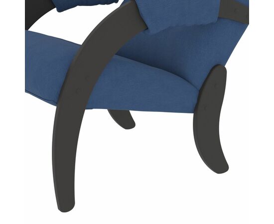 Кресло для отдыха Модель 61 Ткань опхелия 7, каркас венге, изображение 5 | Интернет магазин мебели и декора LifeDekor