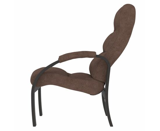 Кресло для отдыха Шоле, Ткань опхелия 15, каркас венге, изображение 3 | Интернет магазин мебели и декора LifeDekor