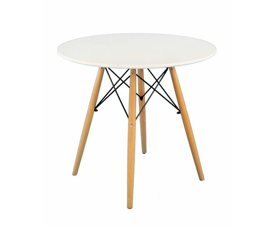 Стол 108-TD d-80/Луи (WHITE 07) | Интернет магазин мебели и декора LifeDekor