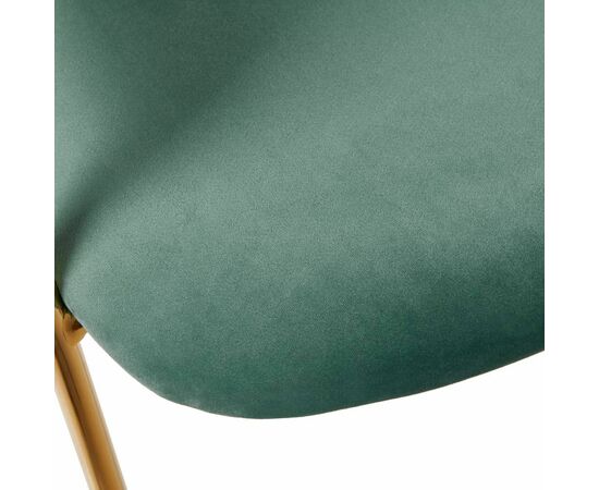 Стул Turin мятный с золотыми ножками, изображение 6 | Интернет магазин мебели и декора LifeDekor