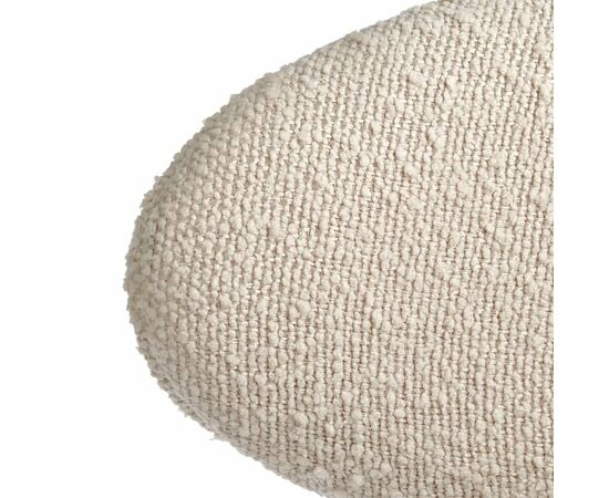 Стул полубарный Lucas латте букле с ножками цвета орех, изображение 7 | Интернет магазин мебели и декора LifeDekor