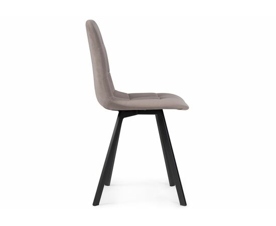 Обеденная группа Эделин латте / дуб делано темный / черный матовый, изображение 9 | Интернет магазин мебели и декора LifeDekor