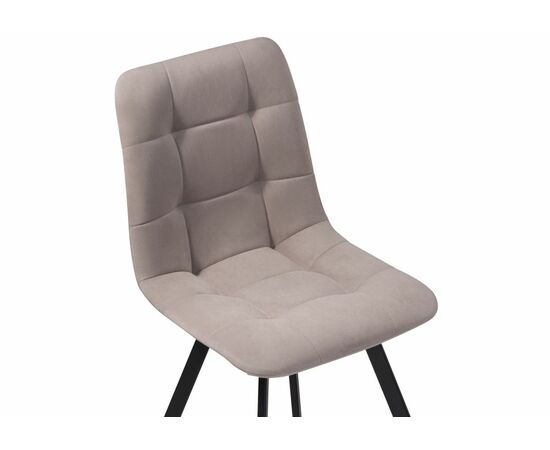 Обеденная группа Эделин латте / дуб делано темный / черный матовый, изображение 10 | Интернет магазин мебели и декора LifeDekor