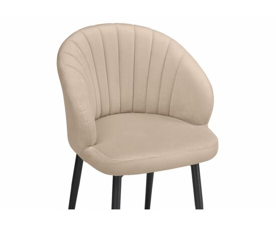 Стул на металлокаркасе Бэнбу крутящийся MR-26 / черный, изображение 6 | Интернет магазин мебели и декора LifeDekor