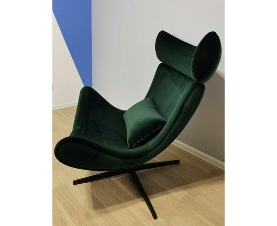 Кресло Imola с подушкой, зеленый бархат, изображение 5 | Интернет магазин мебели и декора LifeDekor