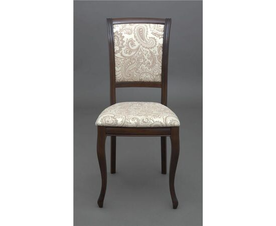 Стул Дионис (Темный орех /ткань-Basar Beige), изображение 3 | Интернет магазин мебели и декора LifeDekor