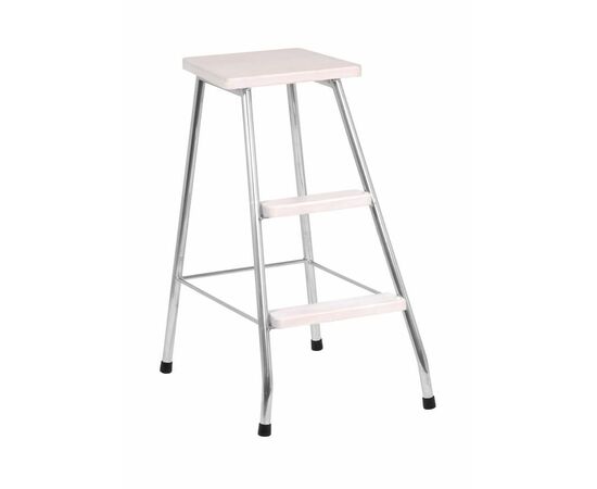 Стул-лестница (хром/беленая береза) | Интернет магазин мебели и декора LifeDekor