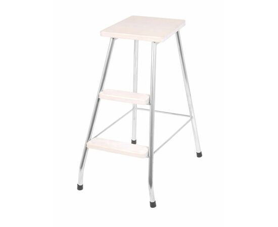 Стул-лестница (хром/беленая береза), изображение 3 | Интернет магазин мебели и декора LifeDekor