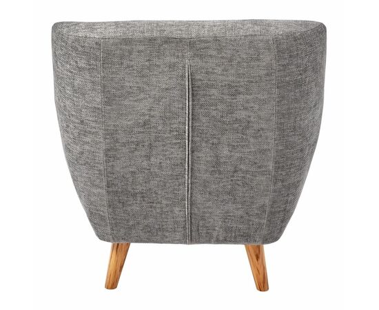 Кресло Picasso серый, шенилл, изображение 4 | Интернет магазин мебели и декора LifeDekor