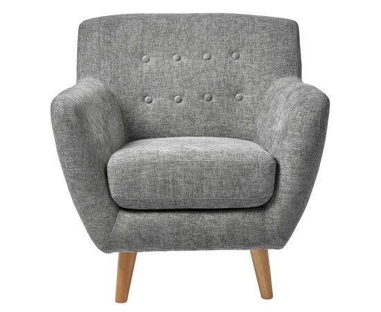 Кресло Picasso серый, шенилл | Интернет магазин мебели и декора LifeDekor