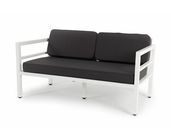 "Эстелья" диван двухместный, алюминиевый каркас | Интернет магазин мебели и декора LifeDekor