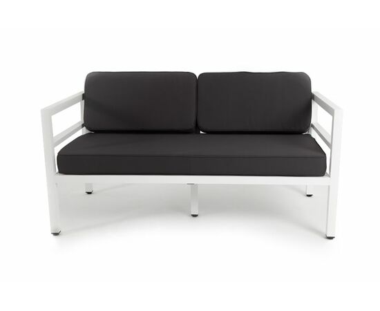 "Эстелья" диван двухместный, алюминиевый каркас, изображение 2 | Интернет магазин мебели и декора LifeDekor