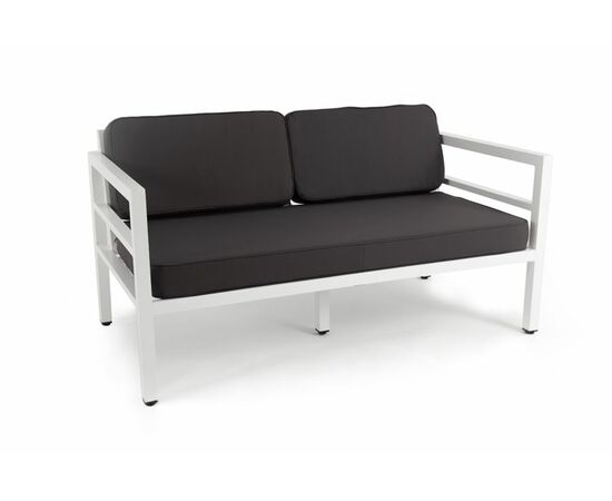 "Эстелья" диван двухместный, алюминиевый каркас, изображение 3 | Интернет магазин мебели и декора LifeDekor