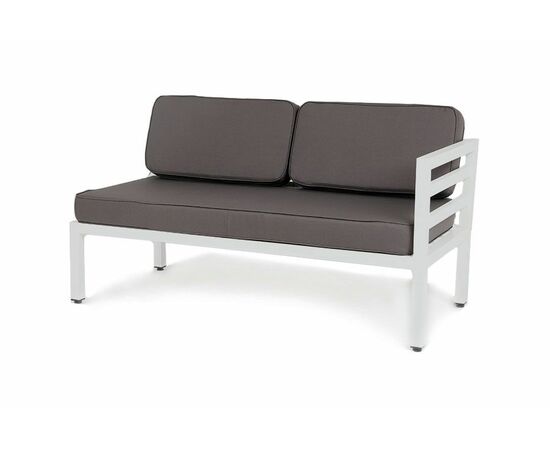 "Глория" модуль диванный левый, каркас из алюминия | Интернет магазин мебели и декора LifeDekor