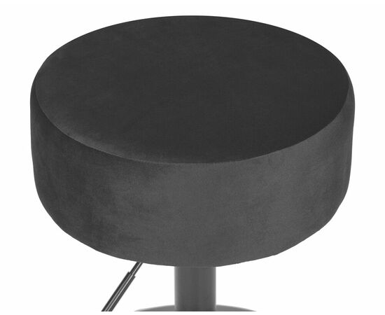 Пуф DOBRIN DANNY BLACK, черный велюр (MJ9-101), Вариант: черный велюр (MJ9-101), изображение 2 | Интернет магазин мебели и декора LifeDekor