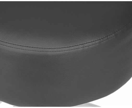Пуф DOBRIN DANNY, черный PU, Вариант: черный PU, изображение 3 | Интернет магазин мебели и декора LifeDekor