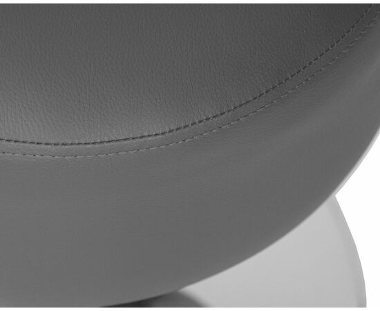 Пуф DOBRIN DANNY, серый PU, Вариант: серый PU, изображение 2 | Интернет магазин мебели и декора LifeDekor