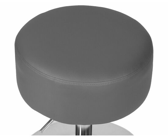 Пуф DOBRIN DANNY, серый PU, Вариант: серый PU, изображение 3 | Интернет магазин мебели и декора LifeDekor