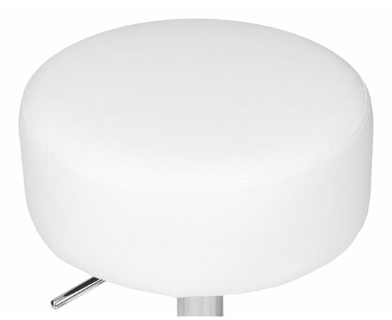 Пуф DOBRIN DANNY, белый PU, Вариант: белый PU, изображение 2 | Интернет магазин мебели и декора LifeDekor