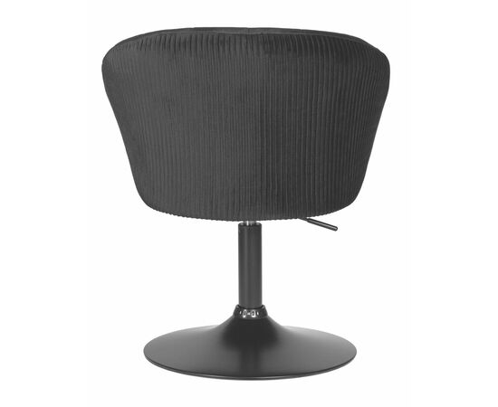 Кресло дизайнерское DOBRIN EDISON BLACK, черный велюр (1922-21), Вариант: черный велюр (1922-21), изображение 5 | Интернет магазин мебели и декора LifeDekor