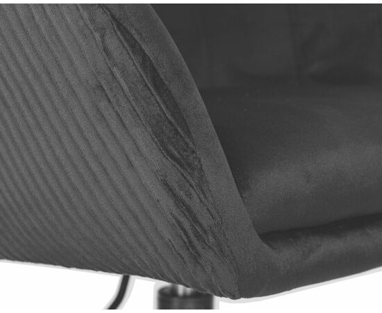 Кресло дизайнерское DOBRIN EDISON BLACK, черный велюр (1922-21), Вариант: черный велюр (1922-21), изображение 7 | Интернет магазин мебели и декора LifeDekor