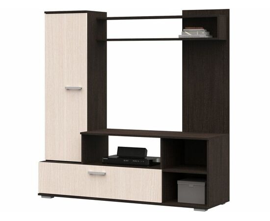 Стенка «Лима», дуб белфорт/венге, изображение 4 | Интернет магазин мебели и декора LifeDekor