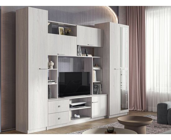 Стенка «Марта М», анкор, изображение 3 | Интернет магазин мебели и декора LifeDekor