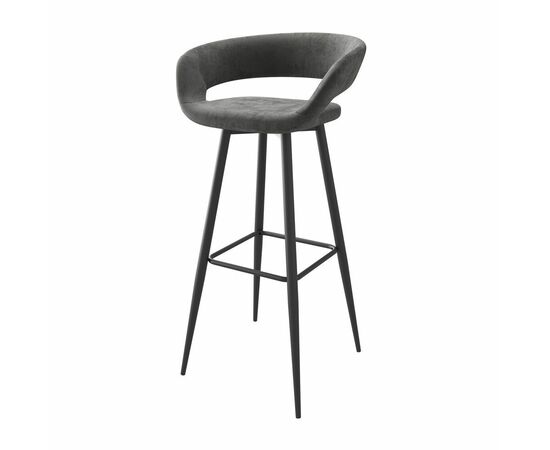 Стул барный Барни Р 900, Черный/Antracite Lux b28 | Интернет магазин мебели и декора LifeDekor