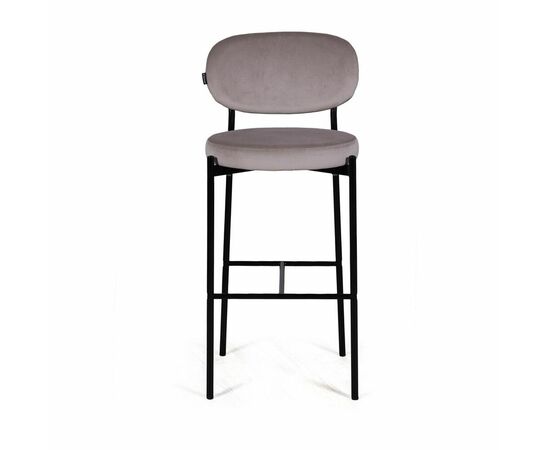 Стул барный Mason, бархат светло-серый 26, изображение 3 | Интернет магазин мебели и декора LifeDekor