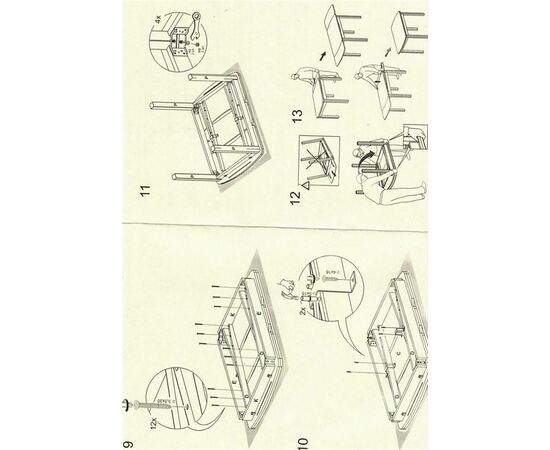 Стол Вирго-1 (Сонома/темный орех), изображение 7 | Интернет магазин мебели и декора LifeDekor