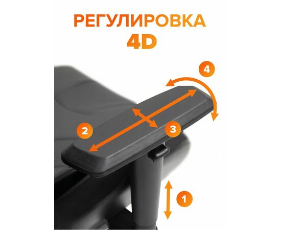 Стул для геймера Everprof Serval X Экокожа Черный, изображение 17 | Интернет магазин мебели и декора LifeDekor