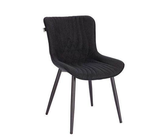 Обеденный стул Everprof Aqua Ткань Черный | Интернет магазин мебели и декора LifeDekor