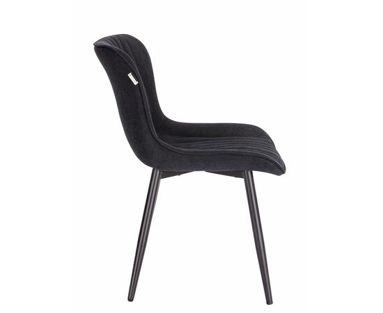 Обеденный стул Everprof Aqua Ткань Черный, изображение 2 | Интернет магазин мебели и декора LifeDekor