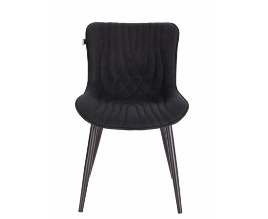 Обеденный стул Everprof Aqua Ткань Черный, изображение 3 | Интернет магазин мебели и декора LifeDekor