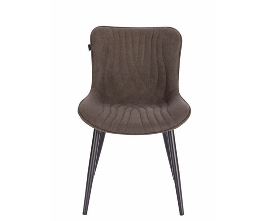 Обеденный стул Everprof Aqua Ткань Темно-коричневый, изображение 3 | Интернет магазин мебели и декора LifeDekor