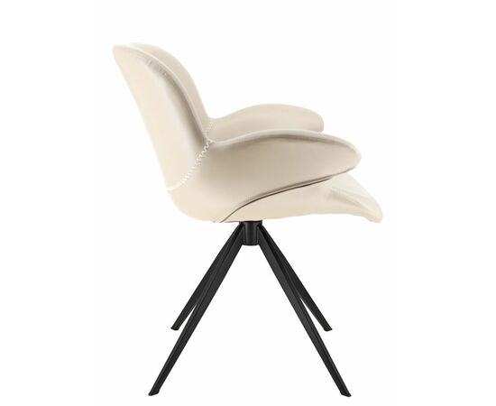 Обеденное кресло Everprof Aurora Экокожа Бежевый, изображение 3 | Интернет магазин мебели и декора LifeDekor