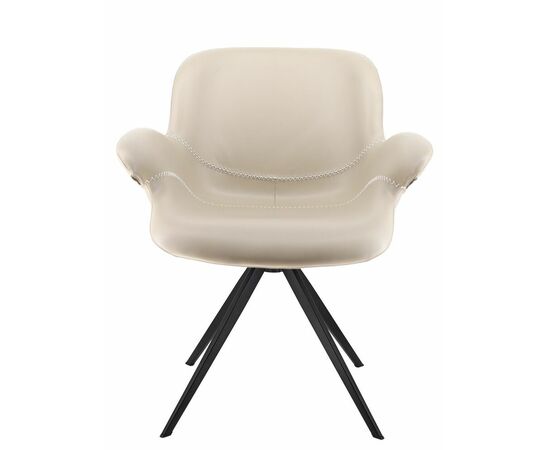 Обеденное кресло Everprof Aurora Экокожа Бежевый, изображение 2 | Интернет магазин мебели и декора LifeDekor