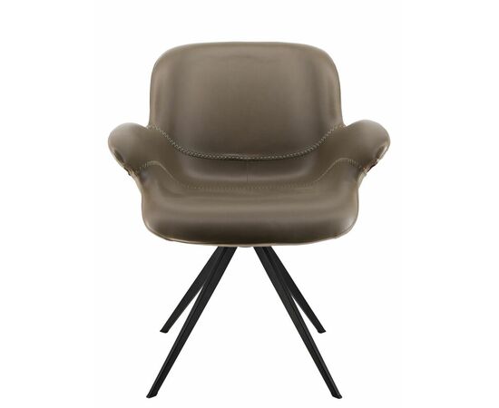 Обеденное кресло Everprof Aurora Экокожа Серый, изображение 2 | Интернет магазин мебели и декора LifeDekor