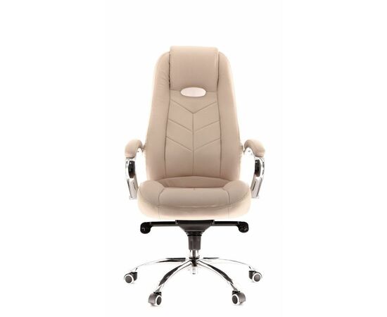 Кресло руководителя Everprof Drift M Кожа Бежевый, изображение 3 | Интернет магазин мебели и декора LifeDekor
