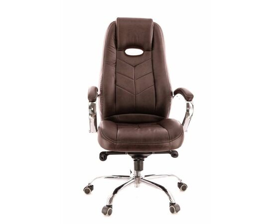 Кресло руководителя Everprof Drift M Кожа Коричневый, изображение 3 | Интернет магазин мебели и декора LifeDekor