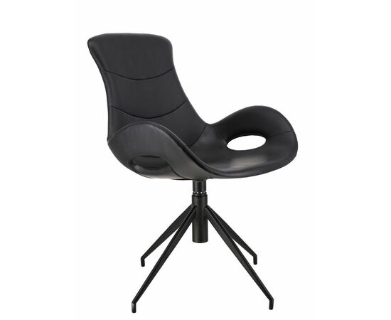 Обеденное кресло Everprof Freedom Экокожа Черный | Интернет магазин мебели и декора LifeDekor