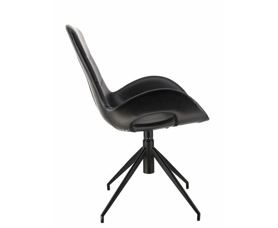 Обеденное кресло Everprof Freedom Экокожа Черный, изображение 3 | Интернет магазин мебели и декора LifeDekor