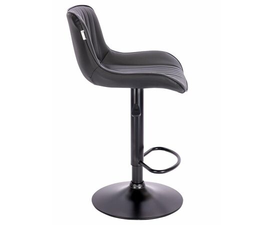 Барный стул Everprof Grace Black Экокожа Черный, изображение 2 | Интернет магазин мебели и декора LifeDekor